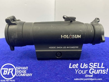 Holosun HS502C 2 MOA LED Red Dot *1X 65 MOA CIRCLE* Solar/Battery Powered