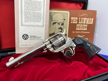 1967 Colt Single Action Scout *THE LAWMAN SERIES* -BAT MASTERSON- 1/2