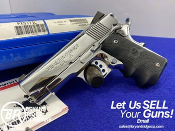 Springfield V10 Ultra Compact .45ACP 3.5"*STUNNING BRIGHT STAINLESS* Ported
