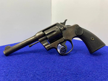 1914 Colt Army Special .41 Colt Blue 4.5" *ANTIQUE DOUBLE-ACTION REVOLVER*