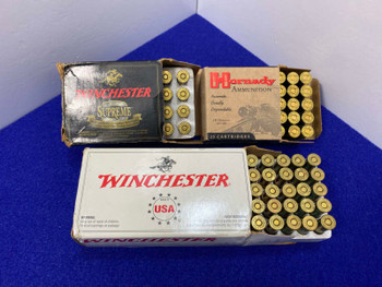 .357 Magnum Ammo Lot Hornady Winchester Mixed Weights *CLASSIC LOADS*