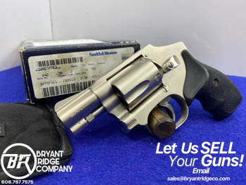 Smith & Wesson 442 .38 S&W Spl Nickel 1 7/8"*EXCELLENT SATIN NICKEL FINISH*