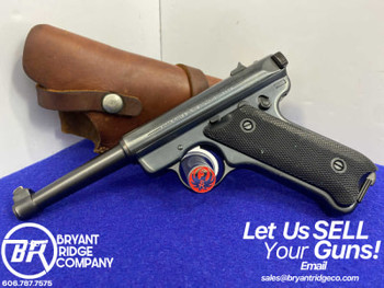1991 Ruger MK II .22LR Blued 4.75" *AWESOME SEMI-AUTO PLINKING PISTOL*