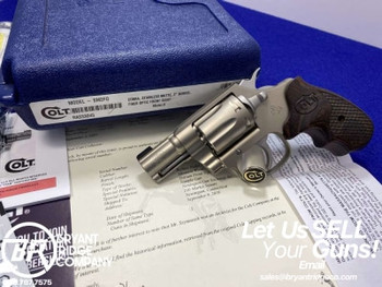 Colt Cobra .38 Spl - ULTRA RARE COLT SAMPLE GUN - RICHTER NICKEL PVD