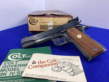 Colt Government .45ACP 5" Blued *DESIRABLE 70 SERIES* Timeless Colt 1911