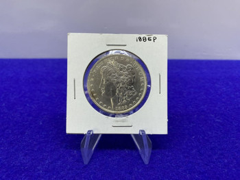 1885 Morgan SILVER Dollar -Philadelphia Mint- SOUGHT AFTER 90% SILVER -AU-