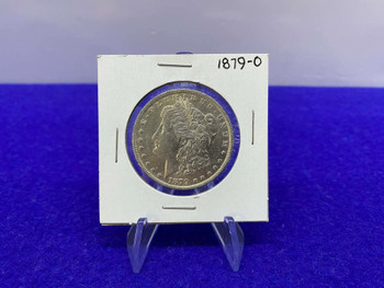 1879 Morgan SILVER Dollar -NEW ORLEANS Mint- EXTREMELY DESIRABLE -AU-