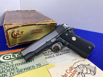 Colt Series 70 Lightweight Commander .45 *DESIRABLE EARLY LW COMMANDER*