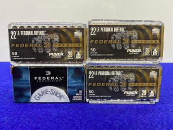Federal Ammunition .22 LR Punch/Game-Shok *HIGH QUALITY AMMUNITION*