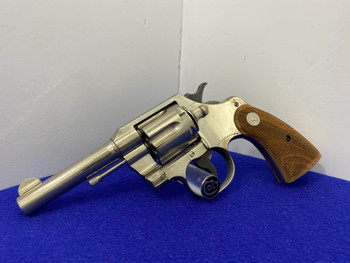 Colt Commando .38 Special Chrome 4" *AWESOME CUSTOM SHOOTER*