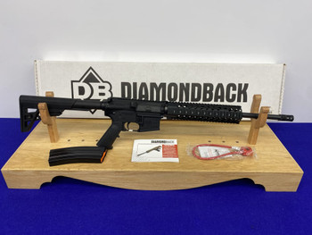 Diamondback DB-15 5.56 NATO Black 16" *4110 CHROME-MOLY FREE FLOAT BARREL*