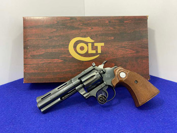 2009 Colt Diamondback .22 LR 4" Blued *ICONIC COLT SNAKE SERIES MODEL*