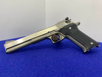 AMT Automag II .22 WMR Stainless 6" *COLLECTIBLE LONG SLIDE MODEL*
