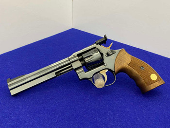 Manurhin MR32 Match .32 S&W Long 6" *FRENCH MADE DOUBLE-ACTION REVOLVER*