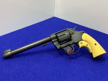 1907 Colt New Service .45 Colt Blued 7.5" *DESIRABLE EARLY 7.5" BARREL*