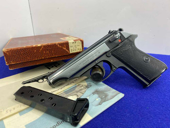 Walther PP 7.65mm 3 3/4" Blued *EXCELLENT WEST GERMAN MADE HANDGUN*