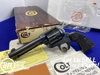1980 Colt Single Action Army .45Colt *PRISTINE CONDITION THIRD GEN* NIB 