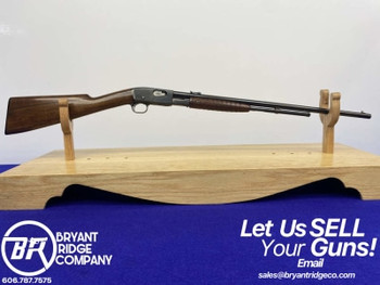 Remington Model 12 .22 S,L,LR Blue  22" *OLD-SCHOOL PUMP-ACTION RIFLE*