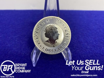 (1)* 2021 -Perth Mint -AUSTRALIAN KANGAROO- 1oz 9999 Silver -1 Troy Ounce-GID1150825690