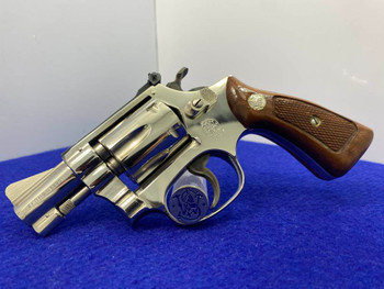 1981 Smith Wesson 34-1 .22 LR Nickel *AMAZING MODEL OF 1953 .22/32 KIT GUN*