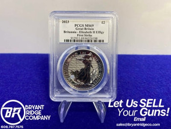 *2023 Britannia Elizabeth II Effigy -GRADED MS69- *.9999 PURE SILVER* 1oz