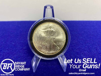 (1)* 2000 American Silver Eagle -HIGHLY DESIRABLE- 1 Troy Ounce .999 Pure