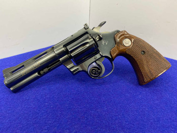 1976 Colt Diamondback .38 Spl Blue 4" *TIMELESS SNAKE SERIES REVOLVER*