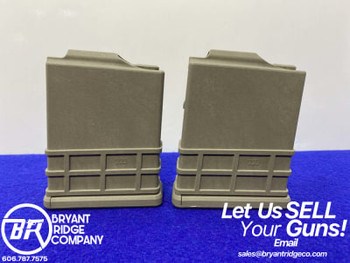 *MDT AICS FDE POLYMER SHORT ACTION MAGAZINES* .223 Rem TWO 10-Round