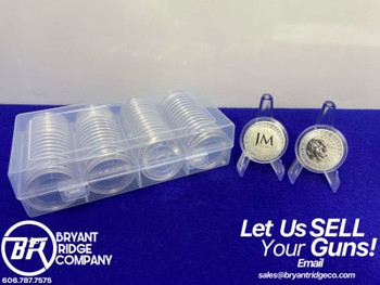 (60)* JM Bullion *Buffalo 1oz PURE SILVER ROUNDS* Stacker Box 60 Troy Ounces