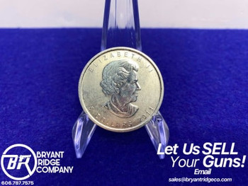 (1)* 2011 Canadian Maple Leaf *1 Troy Ounce PURE SILVER .9999*