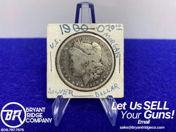 *1900 Morgan Silver Dollar *NEW ORLEANS MINT* AU Condition DESIRABLE
