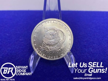 *1oz Silver *Dont Tread on Me* .999 FINE SILVER ROUND *1 Troy Ounce* .999