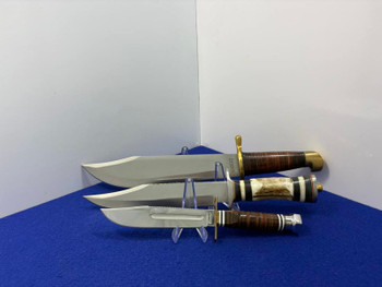 Marbles 3 Knife Set w/ Sheaths & Box *COMPLETE PACKAGE*