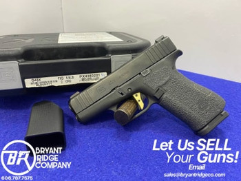 Glock G43X 9mm Black 3.41" *ULTRA RELIABLE SLIMLINE COMPACT HANDGUN*