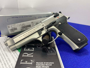 Beretta 92 FS Stainless 9mm 4.9" *INCREDIBLE BERETTA CRAFTSMANSHIP*-GID1170945706