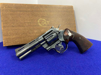 VINTAGE 1965 Colt Python .357 Blue 4" *ULTRA RARE SECOND GENERATION PYTHON*