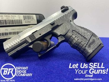 Walther P22 .22 LR Nickel 3.42" *EXCELLENT GERMAN MADE PISTOL*