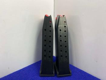 Lot of 2 15-Round .9mm Magazines - CZ P-10 / P-07 *OUTSTANDING .9MM MAGS*