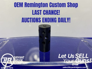 Unreamed 3-Hole Muzzle Brake Blue/Blk *1/2x28 THREAD/ .19 ID/ .685 OD*-GID1174899928
