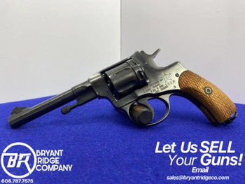 1939 Tula Nagant 1895 7.62x38mmR Blue 4.5" *HISTORIC WORLD WAR II REVOLVER*