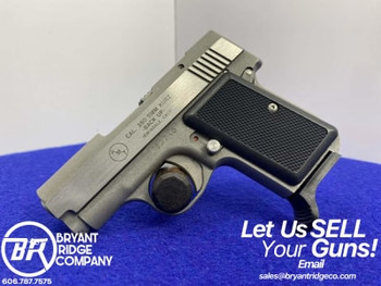 AMT Backup .380 ACP SS 2 1/2" *SCRACE & DESIRABLE DISCONTINUED PISTOL*