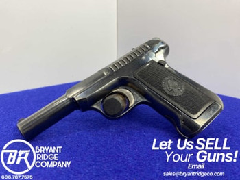 1912 Savage 1907 .32 ACP Blue 3 3/4" *COLLECTIBLE PRE-WWI POCKET PISTOL*   