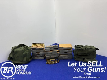 Korean KM1.30 Carbine Ammunition Stripper Clips & Bandoliers* SURPLUS FIND*