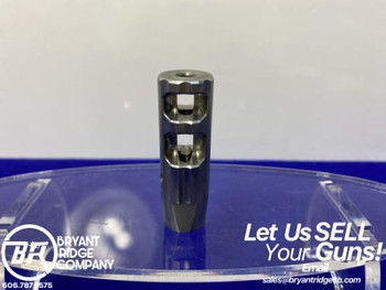 Unreamed Small SWAG Stainless Muzzle Brake *0.8 OD/ .25 ID/ 1/2x28 THREAD*-GID1177349904