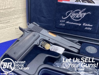 Kimber 45th Anniversary .45ACP *RETAINED BY THE KIMBER FACTORY* #45AE2060