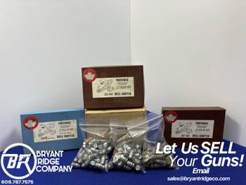 Partridge Rifle Adapter Sets W/Cast Bullets 30 Cal*RARE SHOOTERS LOT*-GID1178186775