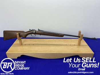Winchester Model 68 .22 S,L,LR Blue *AWESOME BOLT-ACTION SINGLE-SHOT RIFLE*