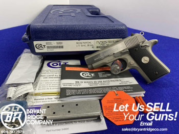 Colt Mustang Pocketlite .380 ACP Nickel/Sts *LIGHTWEIGHT POCKET PISTOL*