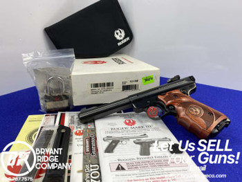 2016 Ruger Mark III Target .22 LR Blue *FEATURES 5.5" BULL BARREL*
