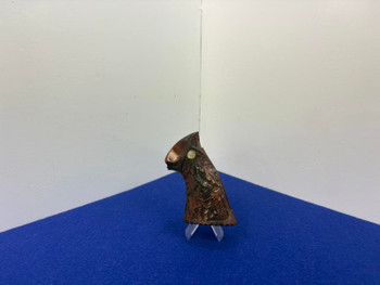 Smith & Wesson N Frame Carved Wood Grips*QUALITY DISPLAY*